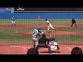 2017/3/25　根岸晃太郎 （セガサミー）　4番打者　右中間タイムリー二塁打