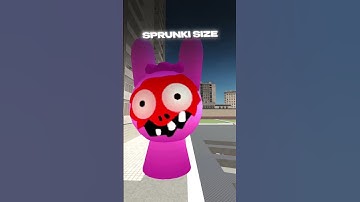 SPRUNKI SIZE IN NEXTBOTS IN PLAYGROUND MOD #sprunki #nextbots #poppy
