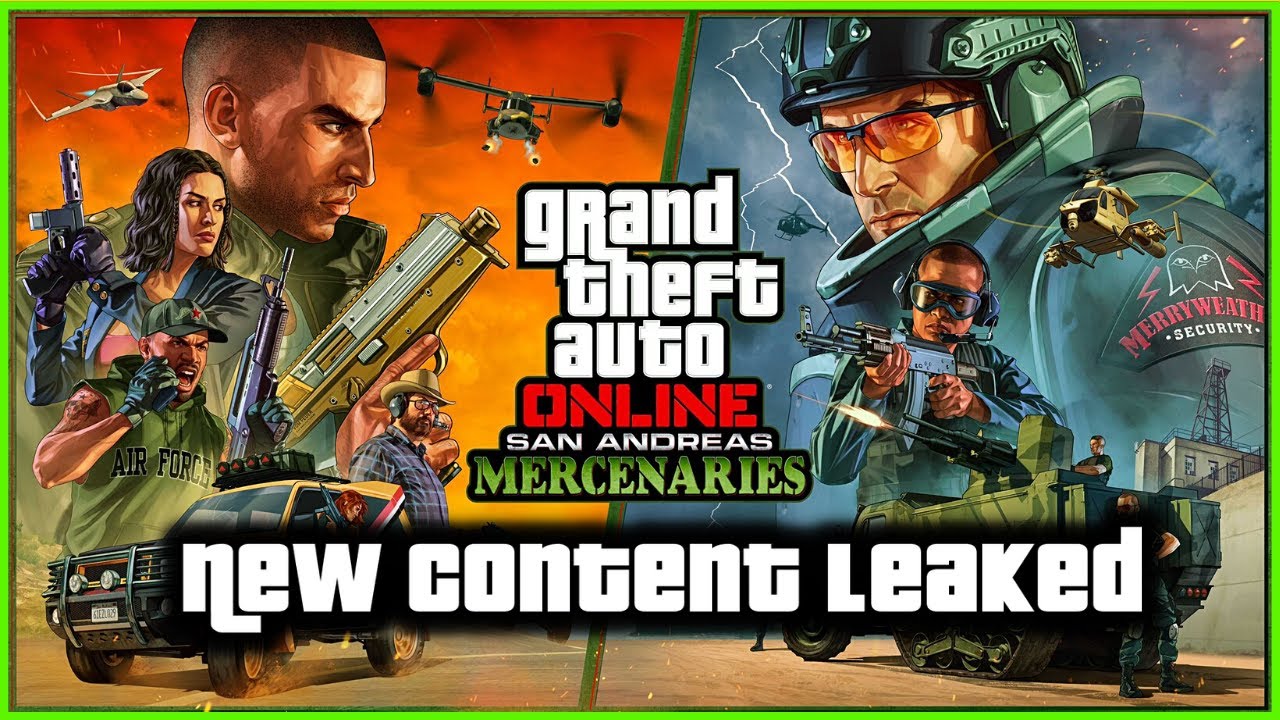 GTA Online lança expansão San Andreas Mercenaries – Pizza Fria