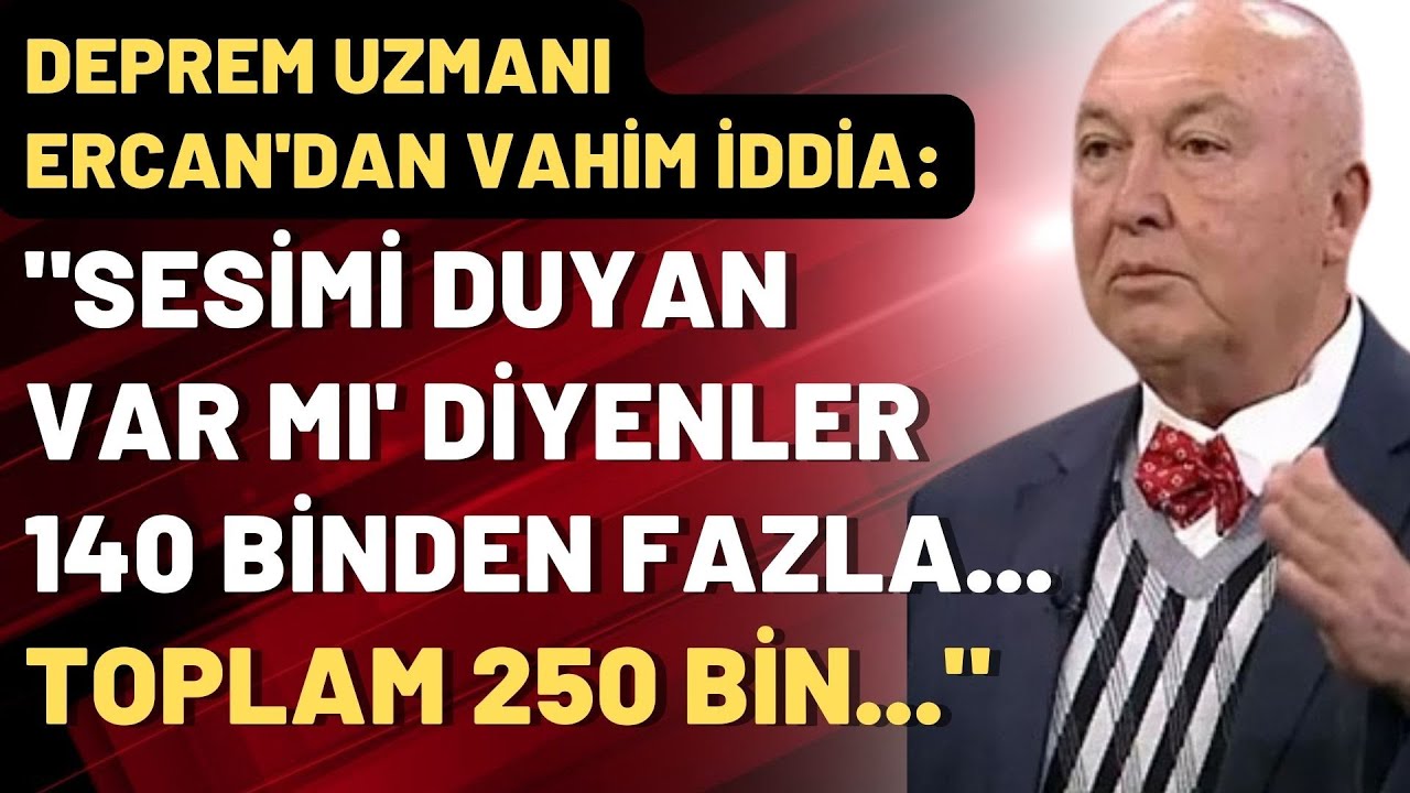 ⁣Deprem Uzmanı Ercan Halk TV'ye konuştu: Deprem oldu hala bilimi arayan soran yok!