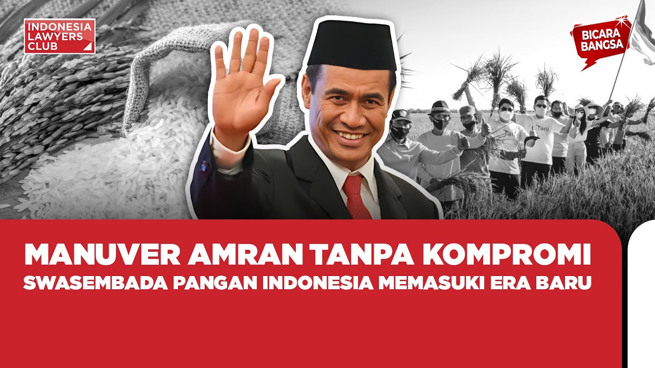 MANUVER AMRAN TANPA KOMPROMI, SWASEMBADA PANGAN INDONESIA MEMASUKI ERA BARU
