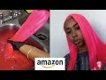 AMAZON WIG SLAY | CHEAP 613 13x6 WIG | Hot PINK