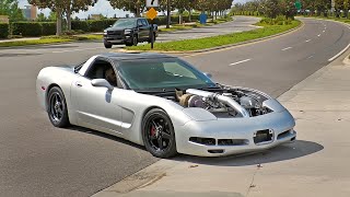 Cars Cruising Into Central Florida Cars &amp; Coffee (Chill Video) - May 2024