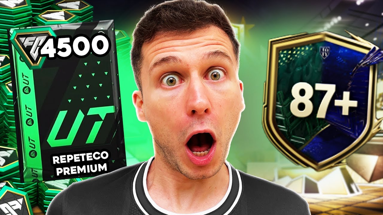 TORREI AS COINS E OS FP ABRINDO OS PACKS DA LOJA & VÁRIOS PP 87+ EA FC 24 ULTIMATE TEAM