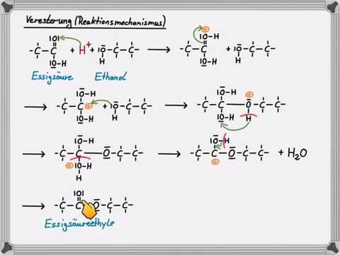Veresterung (Reaktionsmechanismus)