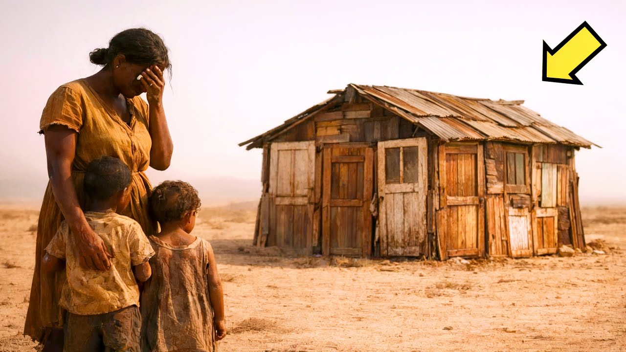 LE DIERON UNA CABAÑA VIEJA COMO BROMA A LA VIUDA… PERO ERA TODO LO QUE SIEMPRE QUISO
