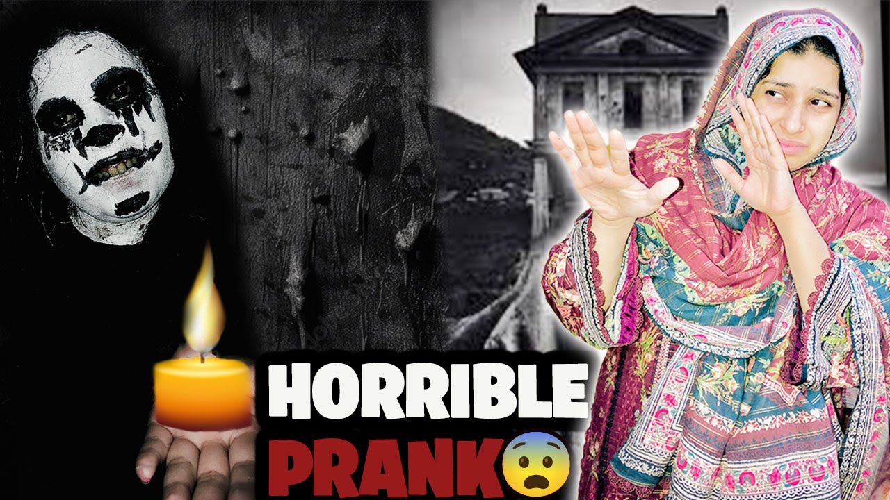 Horrible Scary Prank on Api Asha👻Api Buhat Buri Tarah Dar Gai🤣 - YouTube