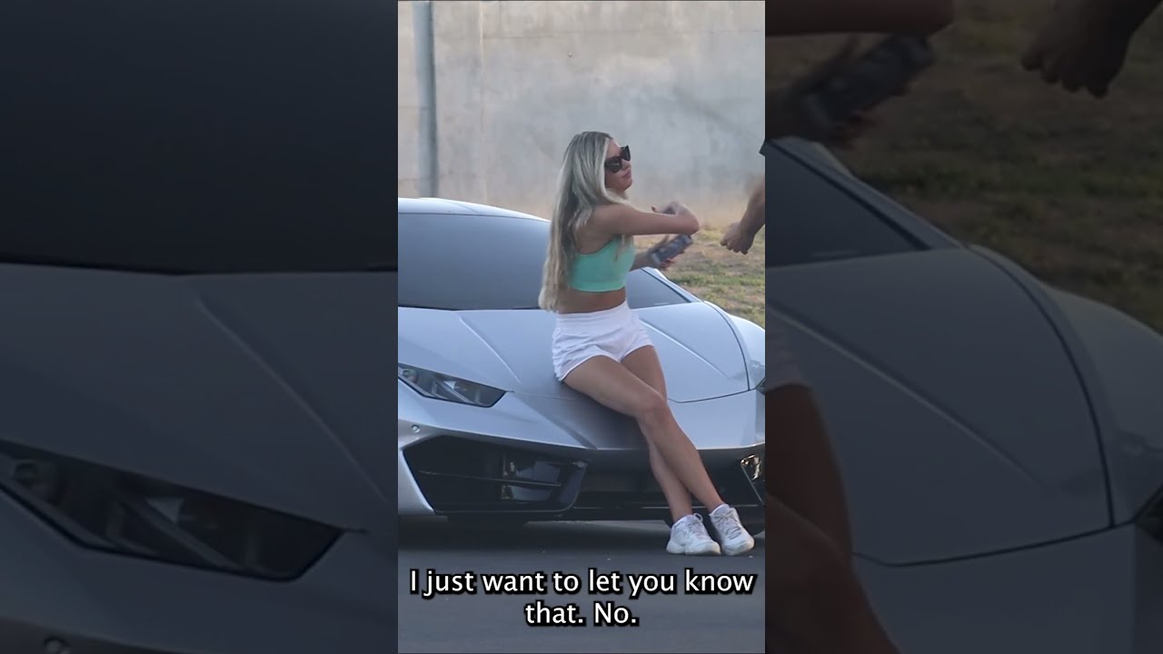 LAMBORGHINI GOLD DIGGER PRANK Freshpanda