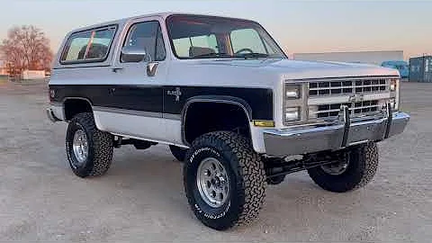 1987 Chevy K5 Blazer 2