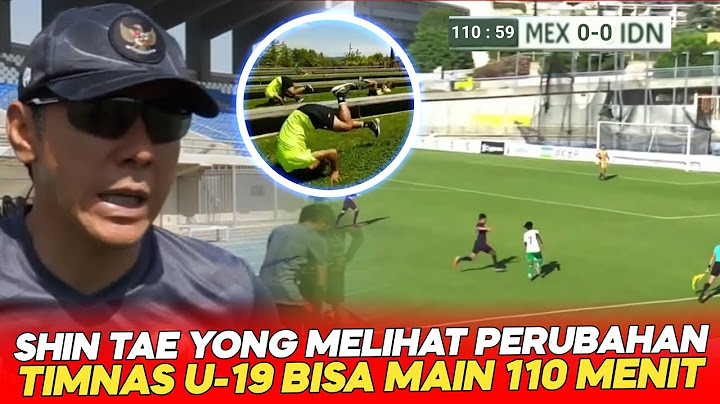 WOW TIMNAS INDONESIA U-19 DI GEMBLENG DI PERANCIS.....
