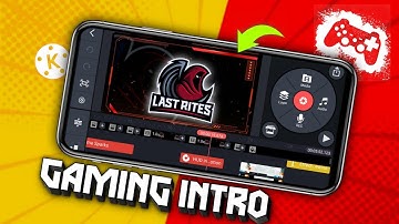 How To Make Gaming Intro in Kinemaster Android | Gaming intro kaise banaye | Gaming Channel Intro