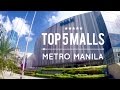 Top 5 Must Visit Shopping Malls Metro Manila Philippines Tour Overview by HourPhilippines.com