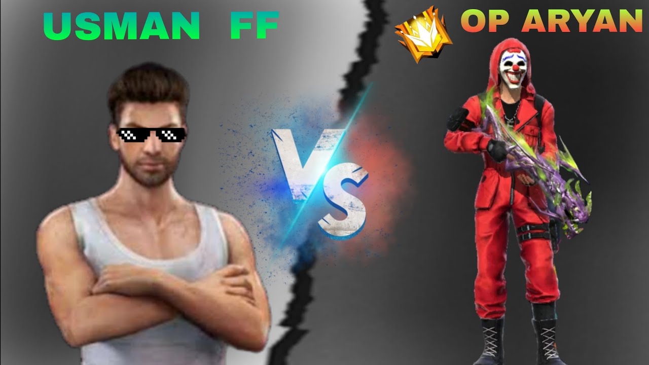 usman FF vs op Aryan best movement king 👑 vs king 👑 jod gameplay 👿 @ind ...