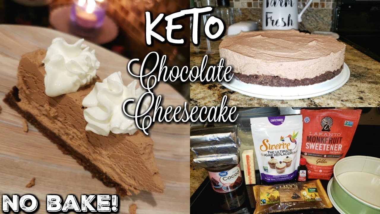 KETO CHOCOLATE CHEESECAKE~FOODIE FRIDAYS!