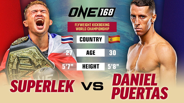 Kickboxing Banger 🔥🥊 Superlek vs. Daniel Puertas | Full Fight