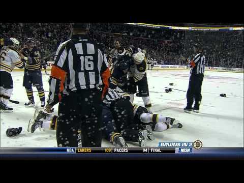 Bruins-Sabres postgame scrum 12/15/10 1080p HD