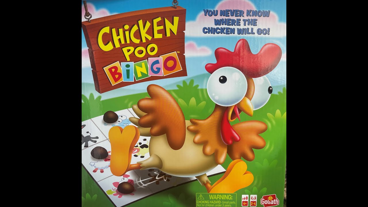Chicken Poo Bingo By Goliath Games YouTube