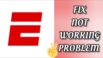 Fix ESPN App Not working(Not open) Problem|| TECH SOLUTIONS BAR