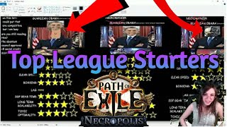 PoE 3.24 Necropolis BEST League Starter Ratings - NOT BAIT (MOSTLY) YOU WONT BELIEVE THE TOP 3...