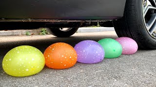 Experiment Car vs Coca Cola, Fanta, Water Balloons | Crushing Crunchy \& Soft Things by Car | 07