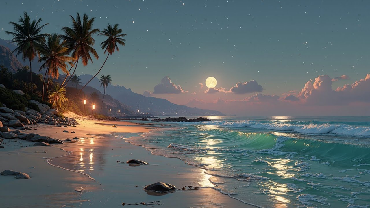 Глубокий Чилаут Микс ~ Атмосфера Лунного Пляжа | Расслабляющая Чилаут Музыка