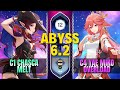 C1 Chasca Melt x C4 Yae Miko Overload | Spiral Abyss 6.2 | Floor 12 | 9⭐ | Genshin Impact