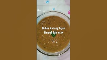 Thumbnail of resep bubur kacang hijau simpel, mudah dan enak