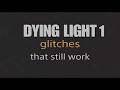 Dying Light 1 Glitches That still Work