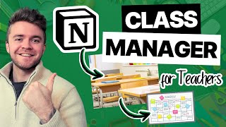 How to Create a Class Manager with Notion | Notion for Teachers