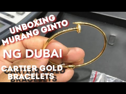 SOBRANG MURA NG GINTO SA DUBAI GOLD SOUK | CARTIER BRACELET UNBOXING | OFW UAE