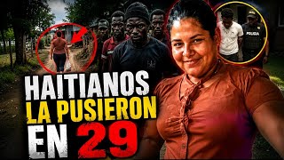 Mira como haitianos le quita la vida a esta pobre mujer Dominicana 