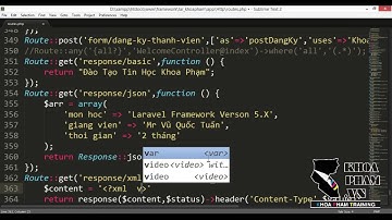 Lập trình Laravel tại KhoaPham Vn   Bài 42 112 Responses