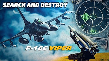 2 Ship F-16C Viper Behind Enemy Lines | SEARCH AND DESTROY | Digital Combat Simulator | DCS |