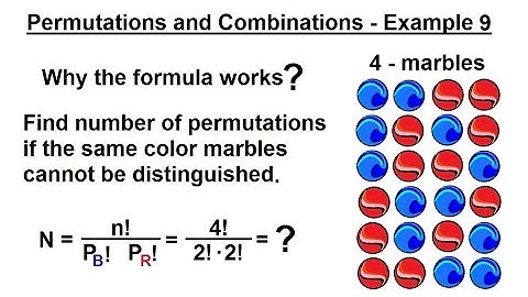 Probability & Statistics (44 of 62) Permutations and Combinations - Example 9