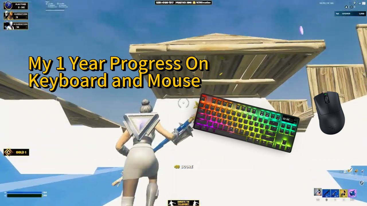 My 1 Year Progress on Keyboard and Mouse - YouTube