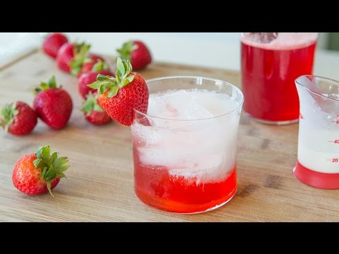 Strawberry Italian Cream Soda - Non-Alcoholic Drink Miniseries