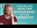 Enmeshment, Detachment, and Interdependence: Healthy Boundaries: Relationship Skills #12