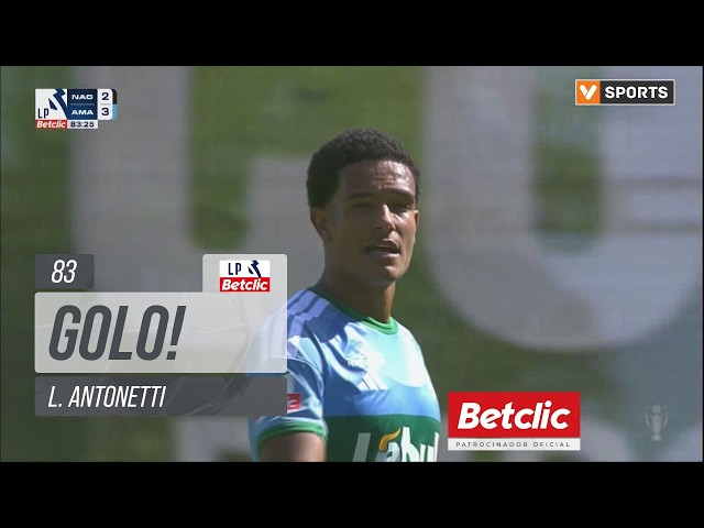 * Golo L. Antonetti: Nacional 3-(2) Estrela Amadora (Liga 26/27 #4)