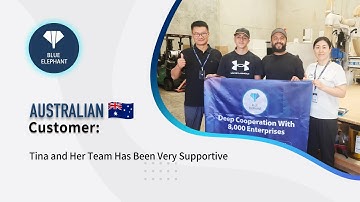 Blue Elephant CNC Feedback from Australia AU on CNC Router Machine and Edge Banding Machine