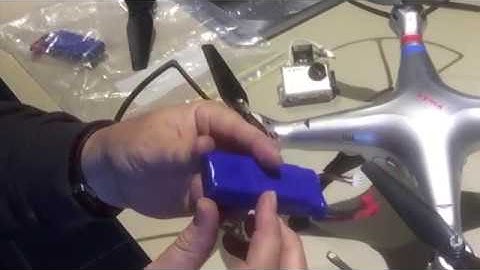 How to fit the battery in your drone. SYMA and safety tips so it won
