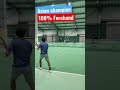 [Tennis] Amazing Sound!!! #shorts