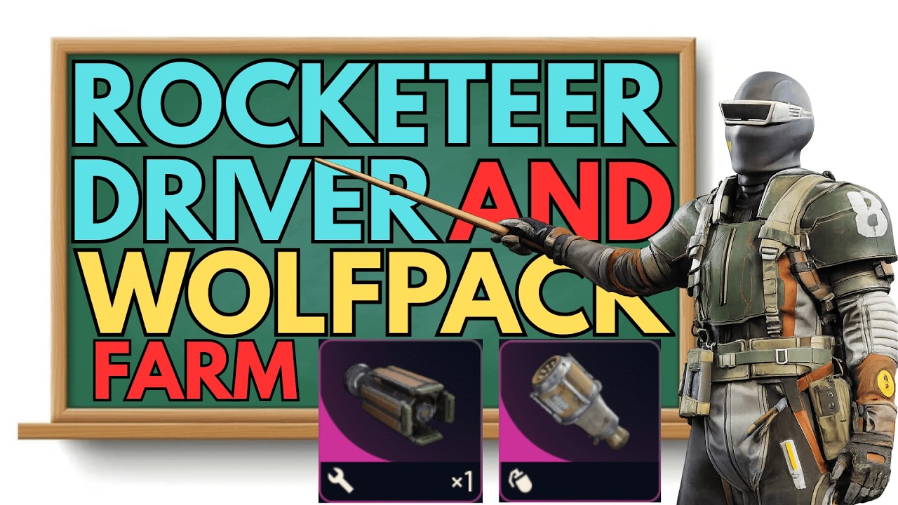 Wolfpack Arc Rider UPDATED EASY Rocketeer Driver and Wolfpack Farm In ARC Raiders - YouTube