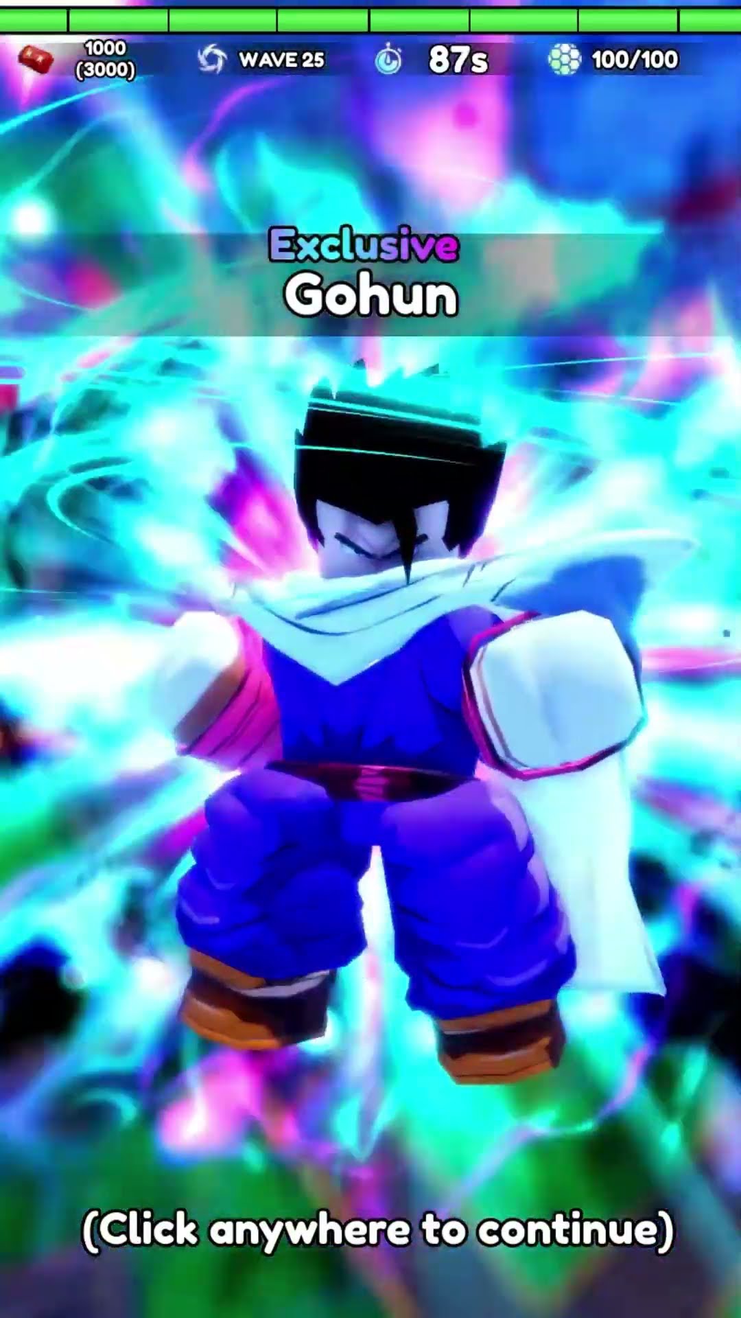 I Got EXLCUSIVE Gohun Beast INSANE LUCK In Anime Reborn!