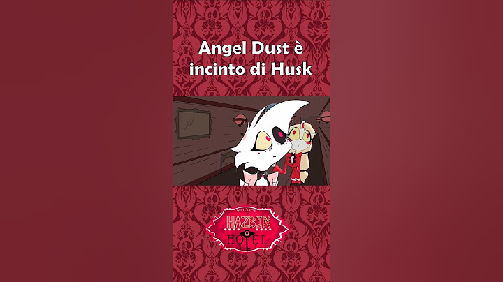 Angel Dust is pregnant with Husk - Hazbin Hotel ITA #shorts #hazbinhotel
