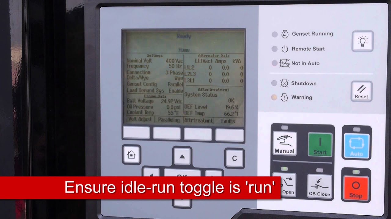 Simplicity Of Paralleling Our Cummins Power Generation Tier 4 Final Rental Generators