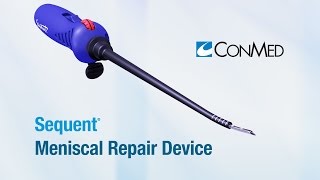 Sequent® Meniscal Repair Device - CONMED Product Video