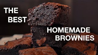 Ultimate Homemade Brownies | Rich \& Chocolatey