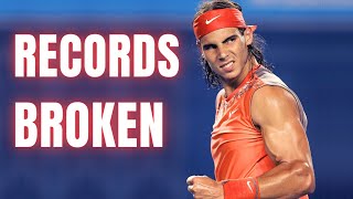 Rafael Nadal Greatest Demolition In A Final ● Breaking 2 Records On The Same Day