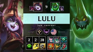 Lulu Support vs Zac: Shield Maker - NA Master Patch 14.16