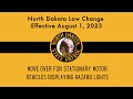 ND Traffic Law Changes - Move Over